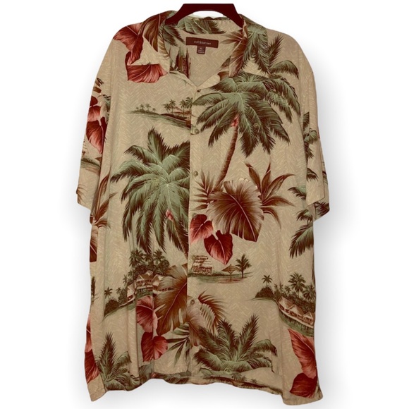 Croft & Barrow Button Down Tropical Shirt 🌴 - Picture 1 of 2